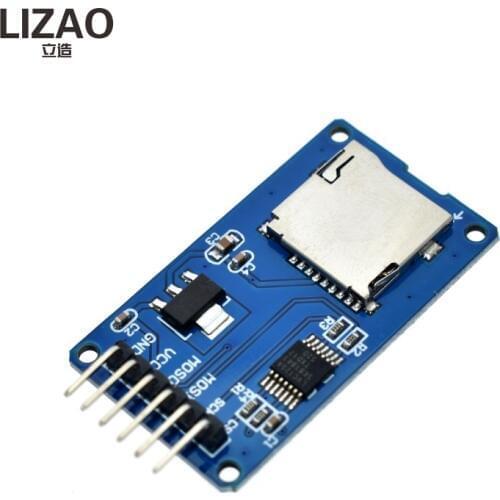 LIZAO Micro SD Storage Expansion Board Micro SD TF Card Memory Shield Module SPI For Arduino Promotion