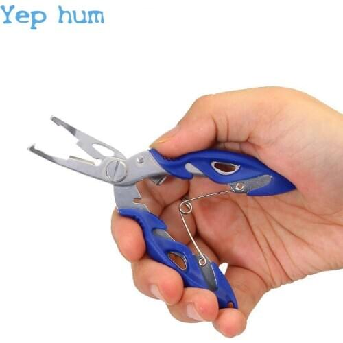 Multifunction Fishing Plier Use Tongs Line Lure Cutter Hook Remover Stainless Steel Pliers Fishing Scissor Pliers Accessoris Sac