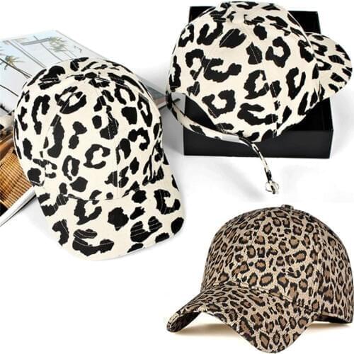 Men Womens Leopard Rock Baseball Caps Sports Dance Party Hats Snapback Sun Hats Unisex 2019 New