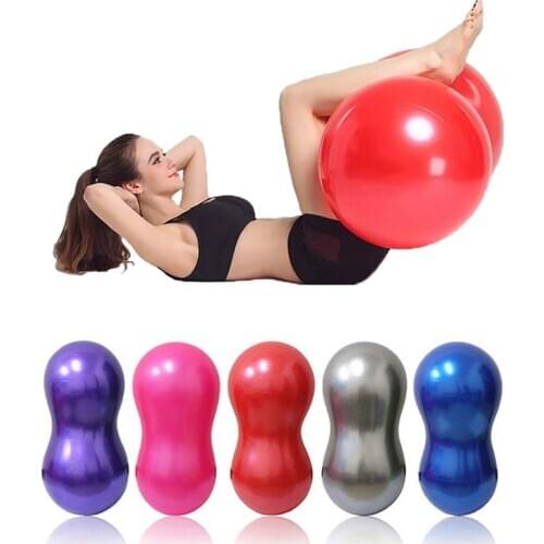 Yoga Balls Yoga Sports Pilates Fitness Thicken Gym Balance Fit Ball Exercise Pilates Workout Massage Ball For Home