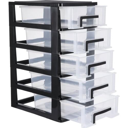 Storage Cabinet Multifunctional Five-Layer Storage Cabinet Drawer Type Closet Portable Storage Case Organizer Sundries Holder