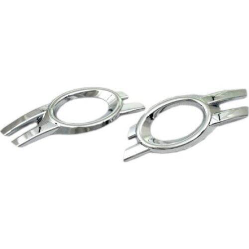 High Quality Chrome Front Fog Light Cover (Oval Type) for Mercedes Benz W164 ML Class Facelift ('09-'11)