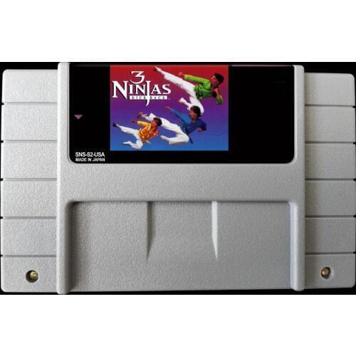16Bit Games ** 3 Ninjas Kick Back ( USA Version!! )