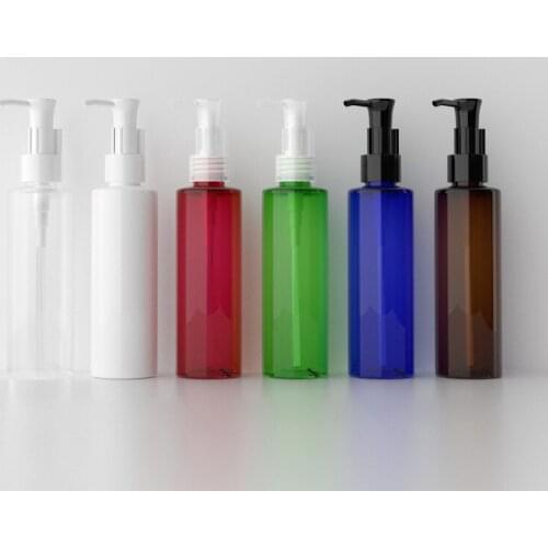 30pcs 150ml Massage Oil Pump Cosmetic Bottles Small Size Bottle With Oil Pump Liquid Soap Cosmetic Pump Container Personal Care