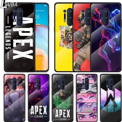 Game Apex legends For Oneplus 9R 9 8T 8 Nord Z 7T 7 Pro 5G Tempered Glass Shell Phone Case Cover