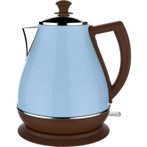 Electric Kettle Kitchen Appliance Stainless Steel Body 1.7L Power Controller Office Hotel Family House