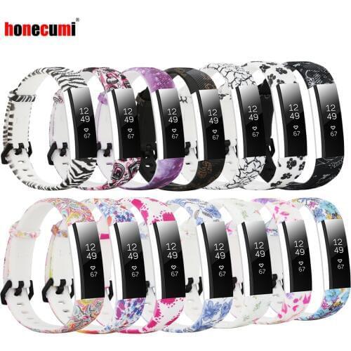 Honecumi For Fitbit Alta HR Wristband For Fitbit Alta Strap Band Soft Silicone Smart Watch Bracelet For Fitbit Small Large Size