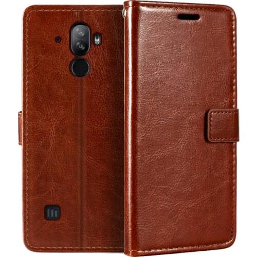 Case For Doogee S40 Wallet Premium Magnetic Flip Case Cover With Card Holder And Kickstand For Doogee S40 4G S40 Lite S40 Pro