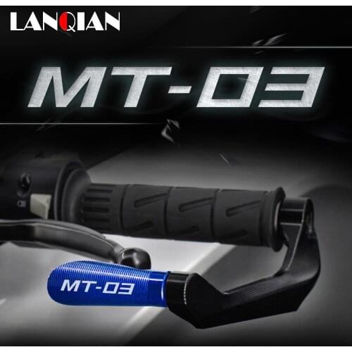 Motorcycle Accessories Aluminum Brake Clutch Lever Guard Protection For Yamaha MT03 MT 03 MT-03 2015 2016 2017 2018 2019 2020