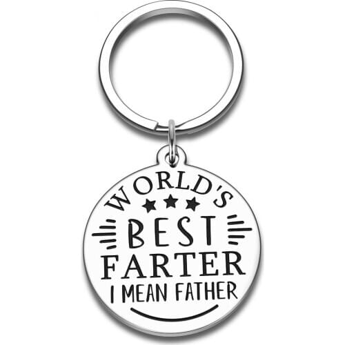 Fathers Day Gifts for Best Father Step Dad Keychain Gift for New Dad You Wedding Gifts for Father From Son Daughter