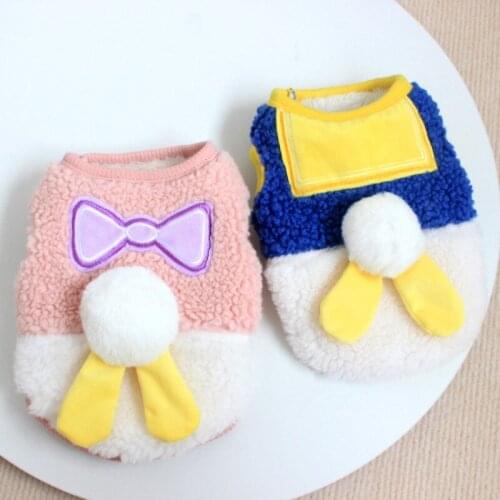 Cute Dog Vest Coat Winter Pet Clothes Warm Dog Clothing Outfit Garment Cat Chihuahua Yorkies Costume Bichon Poodle Schnauzer