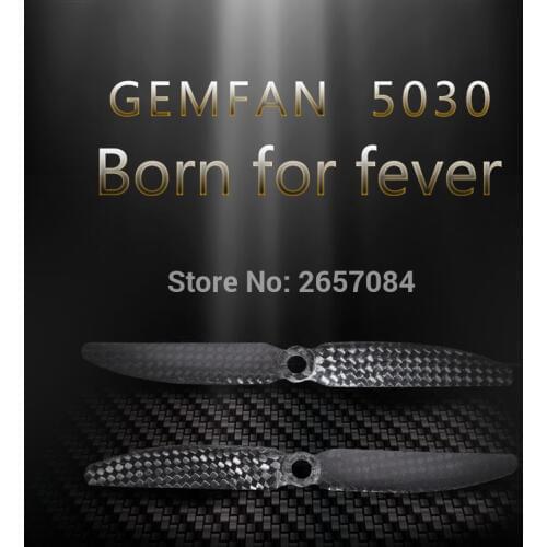 5030 CCW/CW CF Carbon Fiber Folding Propeller For RC Airplane Props RC model