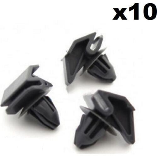 10x Sill Moulding Clip, Side Skirt & Rocker Cover Clips for FORFord Focus 1692599