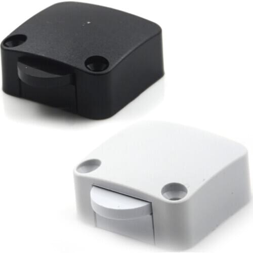 2PCS Furniture Cabinet Cupboard Light Switch 202A Automatic Reset Switch Wardrobe Cabinet Light Switch Door Control Switch