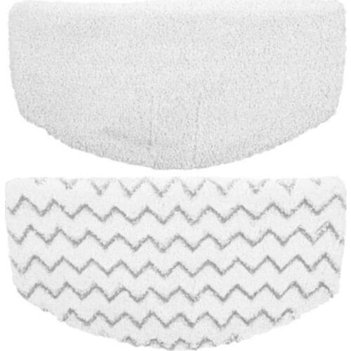 2pcs/lot soft washable Microfiber Mop Pads for Bissell symphony 1132 1252 series Steam Mop Pad 1132 1543 1530 1652