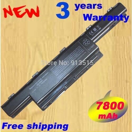 7800mAh Battery for Acer Aspire V3 5741 5742 5750 5551G 5560G 5741G 5742G 5750G AS10D31 AS10D51 AS10D61 AS10D71 AS10D75 AS10D81