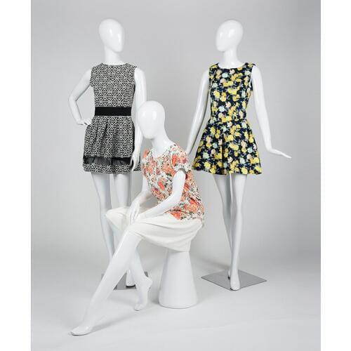 Best Quality Full Body Mannequin Gloss White Female Mannequin Professional Manufacturer In China