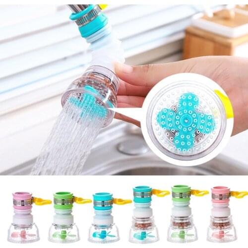 Fast Ship! 360 Degree Rotatable Spray Head Tap Durable Faucet Filter Nozzle 3 Modes Kitchen Tap Nozzle Tap Filter Faucet BEST