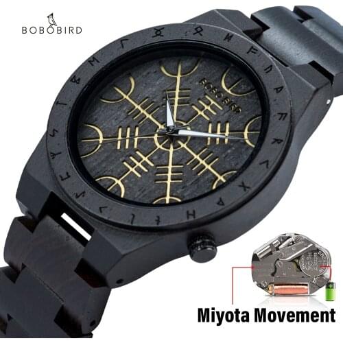 BOBO BIRD Man Watch Wrist Watches For Men Luxury Stylish Watch Wood Strap Wristwatch Male Timepieces Customize Gift Wood Box
