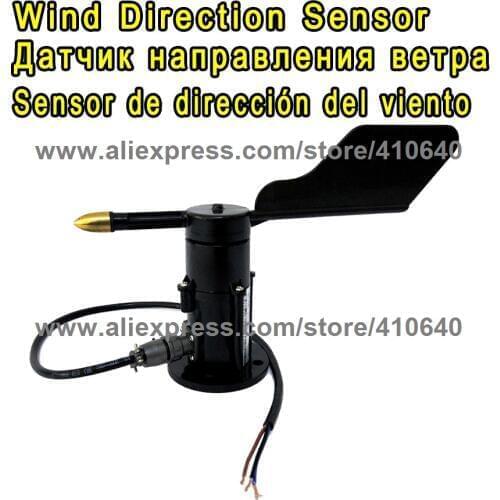 0.4 to 2V Output Wind Direction Sensor 360 Degree Anemometer DC 7 to 24V Power Supply Small Weather Station Parts FROM FACTORY