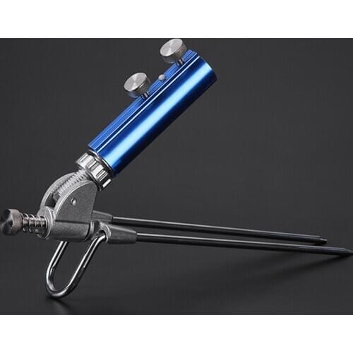 New Diameter Durable Adjustable Stainless Steel Rod Pole Ground Holder Stand Support Fishing Rod Rests Holders