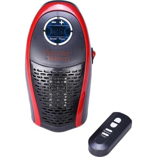 Remote Control 400W Mini Electric Air Heater Powerful Warm Blower Fast Heater Fan Stove For Home Office