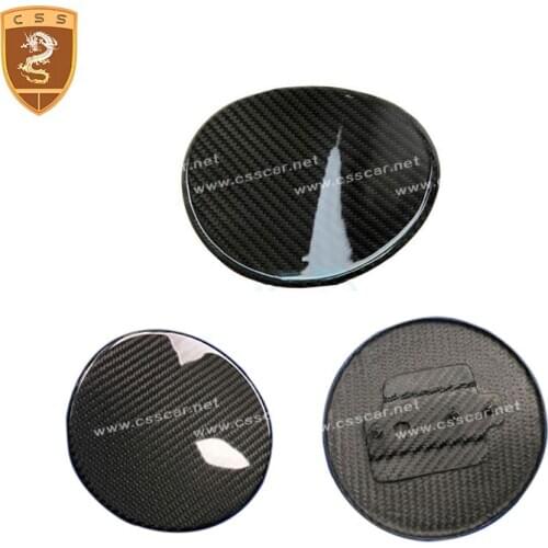 For Ferrari F12 2013-2014 Berlinetta Carbon Fiber Fuel Door Carbon Fiber Fuel Tank Caps Cover Trims