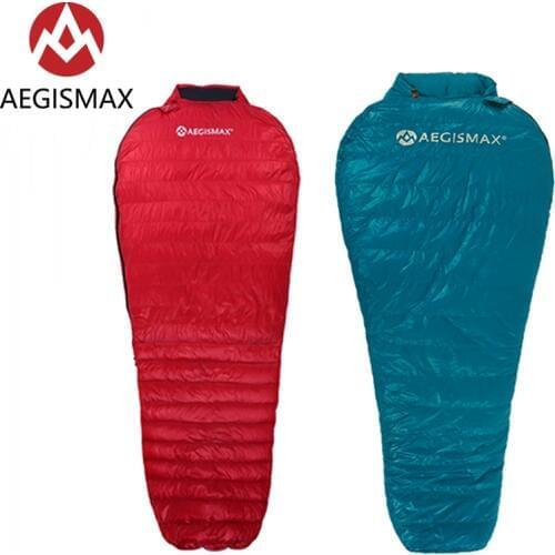 AEGISMAX MINI Upgrade NANO Outdoor Camping Ultralight Mummy Adult Lazy Bag Spring Autumn Goose Down Sleeping Bag