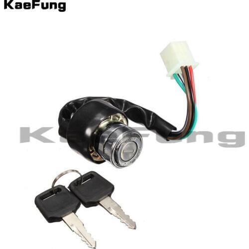 Motorcycl pit dirt bike Ignition Switch Key LOCK 6 wire Fits 50cc 70cc 90cc 110cc 125cc Kazuma Meerkat Falcon Roketa Redcat ATV