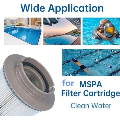 For MSPA Replacement Filter Pack x 3 Inflatable Tub Keep Clean for Mspa Filter Water Filter Cartridge,with Brush CNIM Hot