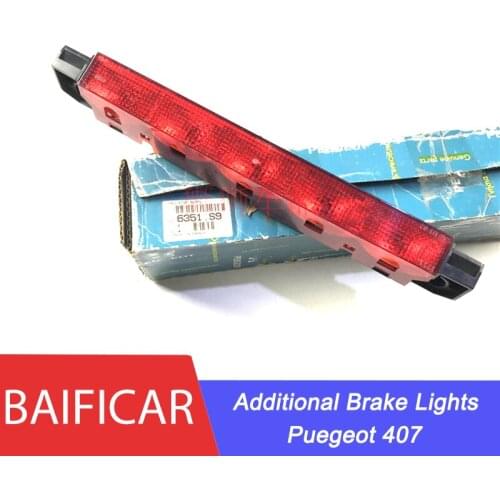 Baificar Brand New Genuine Additional Brake Lights Third Stop Light 6351S9 For Peugeot 407