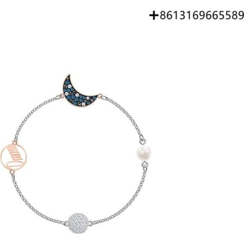 Original 1:1 SWA REMIX Invisible Magnetic Clasp Ladies Bracelet