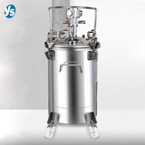 Pneumatic pressure tank stainless steel paint pressure tank automatic mixing machine 10L/20L/30L/40L/60L
