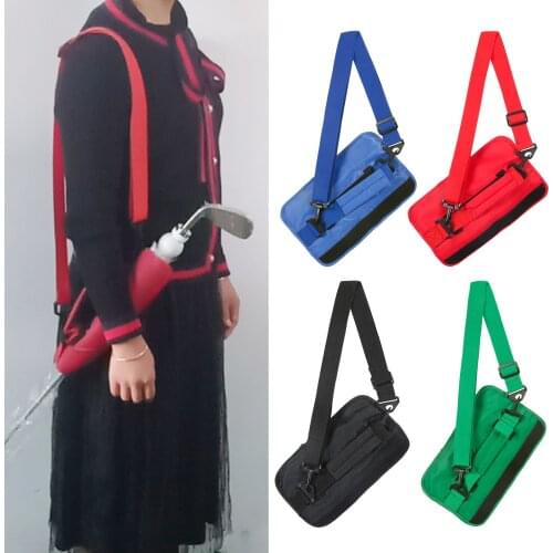Portable Mini Carry Bag Shoulder Sleeve Bag Perfect for Golf Course Golf Club Carry Bag