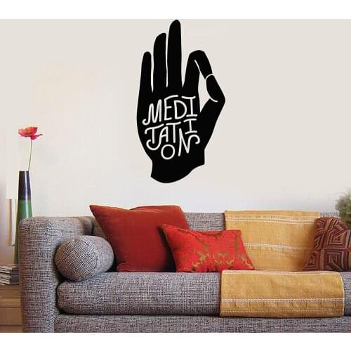 Drop Shipping religion Wall Stickers Self Adhesive Art Wallpaper Decor Living Room Bedroom Removable Sticker Mural
