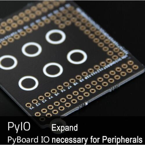 PyIO Expanding Board For PyBoard Peripherals Necessary