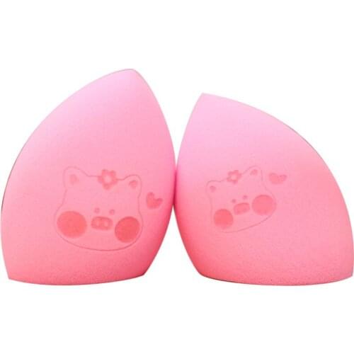 25pcs Customize Your Logo Pet Photo Water Drop Makeup Sponge Cosmetic Puff For Foundation Make Up Blender Soft Sponge Wholesale
