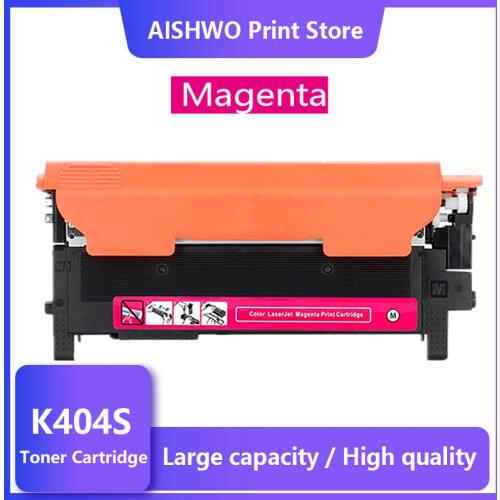 ASW toner cartridge CLT-K404S M404S C404S CLT-Y404S 404S compatible for Samsung C430W C433W C480 C480FN C480FW C480W printer