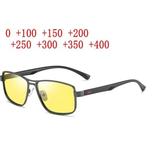 Women Bifocal Reading Glasses magnifier Female Look Near Far Men Night Vision Lens Presbyopic Goggle Sunglasses UV400 NX