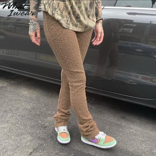 Whatiwear Women's Knitted Trousers