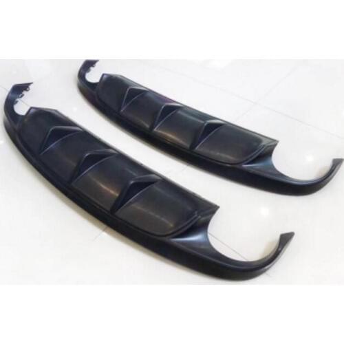 XFR-S Style ABS Black Primer Car Rear Bumper Lip Auto Car Diffuser Fits For Jaguar XF 2012 2013 2014 2015