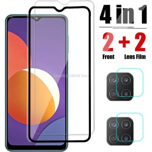Protective Glass For Samsung Galaxy M12 Screen Protector And Camera Tempered Glass For Samsung M12 Front Film On Galax M 12 12M