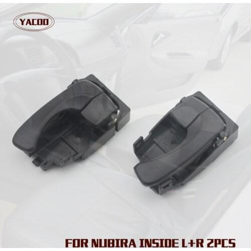 1PAIR INTERIOR DOOR HANDLE FOR DAEWOO NUBIRA 98 OEM: 96241663 96241664