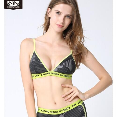 52025 Bra Camouflage Cotton Modal Sexy Lingerie Soft Comfortable Women Underwear Fashionable Women Bras Intimates