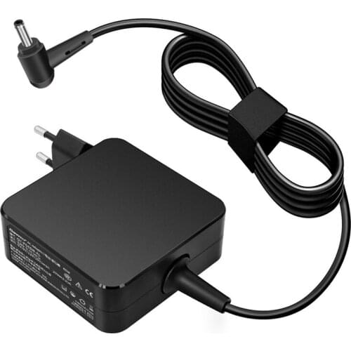 65W 19V/3.42A Power Adapter 5.5X2.5mm 1.8M Laptop Charger for ASUS X450 X550V X550C Y481C W519L(EU Plug)