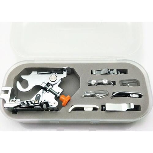 Ruffler 8 Part Feet cy-008 Set for Privileg, Brother, Janome 5BB5088