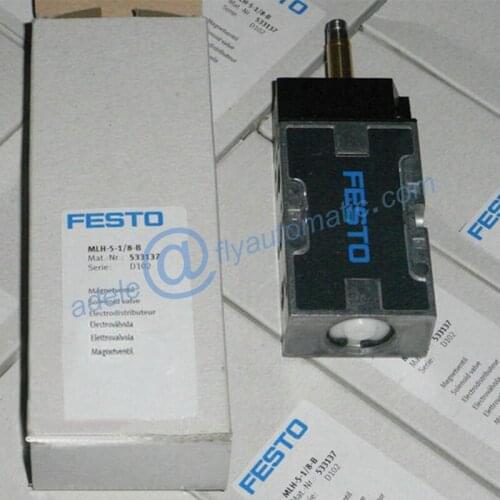 FESTO 533138 MLH-5-1/4-B MLH-5-1/8-B 533137 solenoid valve with coil