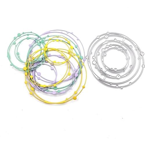 Julyarts Circle Photo Album New Cutting Dies For 2021 For DIY Scrapbooking Paper Card Making Craft Engraving Data