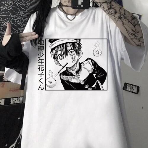 Hot Toilet Bound Hanako Kun Graphic Tees Women Men Kawaii Unisex T-shirt Female