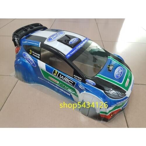 Finished Toy Car Shell For 1/8 Scale GT8L/GT8LE Ford Rally Car Painted Body Part 360mm Wheelbase